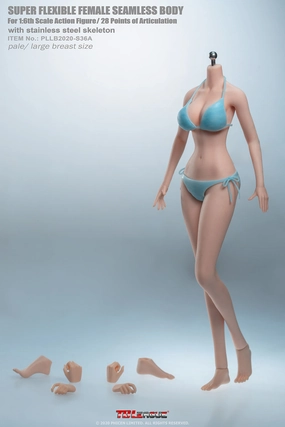 Collectible Article Leisure Activity Phicen TBLeague S36A Anime Style Female Seamless 1/6 Body Action Figure