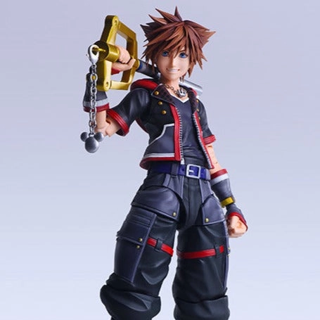 Play Arts Kai Kingdom Hearts III Sora Ver.2 Deluxe Ver. Character Figure Flexible Figure