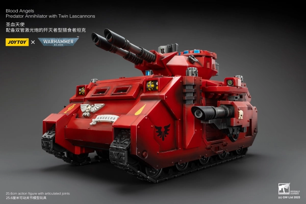 Patio Decor WARHAMMER Blood Angels Predator Annihilator with Twin Lascannons