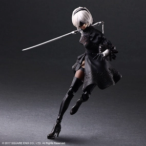 Pop Culture Paleontology Model PLAY ARTS KAI NIER AUTOMATA 2B YORHA NO 2 TYPE B
