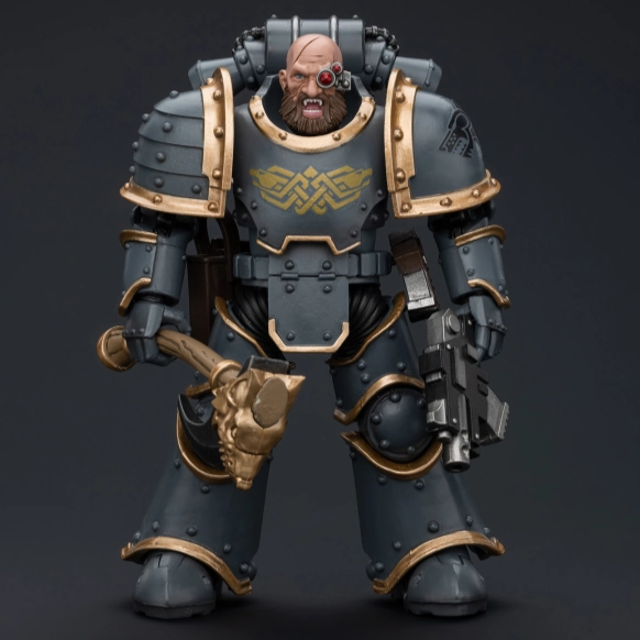 WARHAMMER Space Wolves Grey Slayer Pack Grey Slayer 3 Designer Article Antihero Model