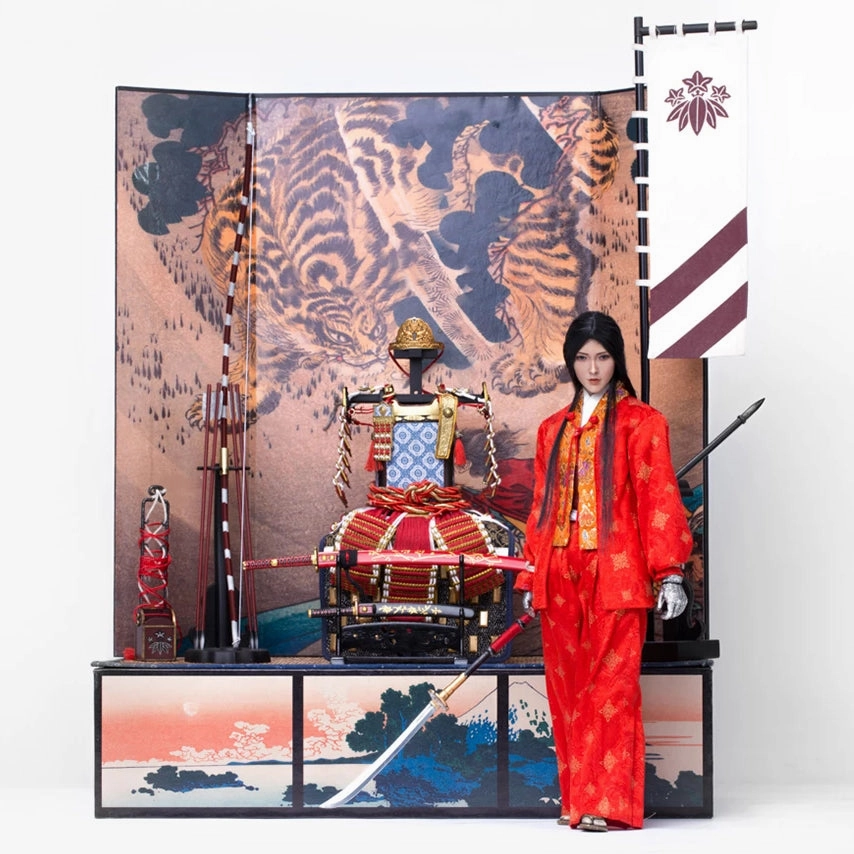 POP Toys POP-EX024B Genpei Heroine Tomoe Gozen Deluxe Version 1/6 Action Figure Manga Character