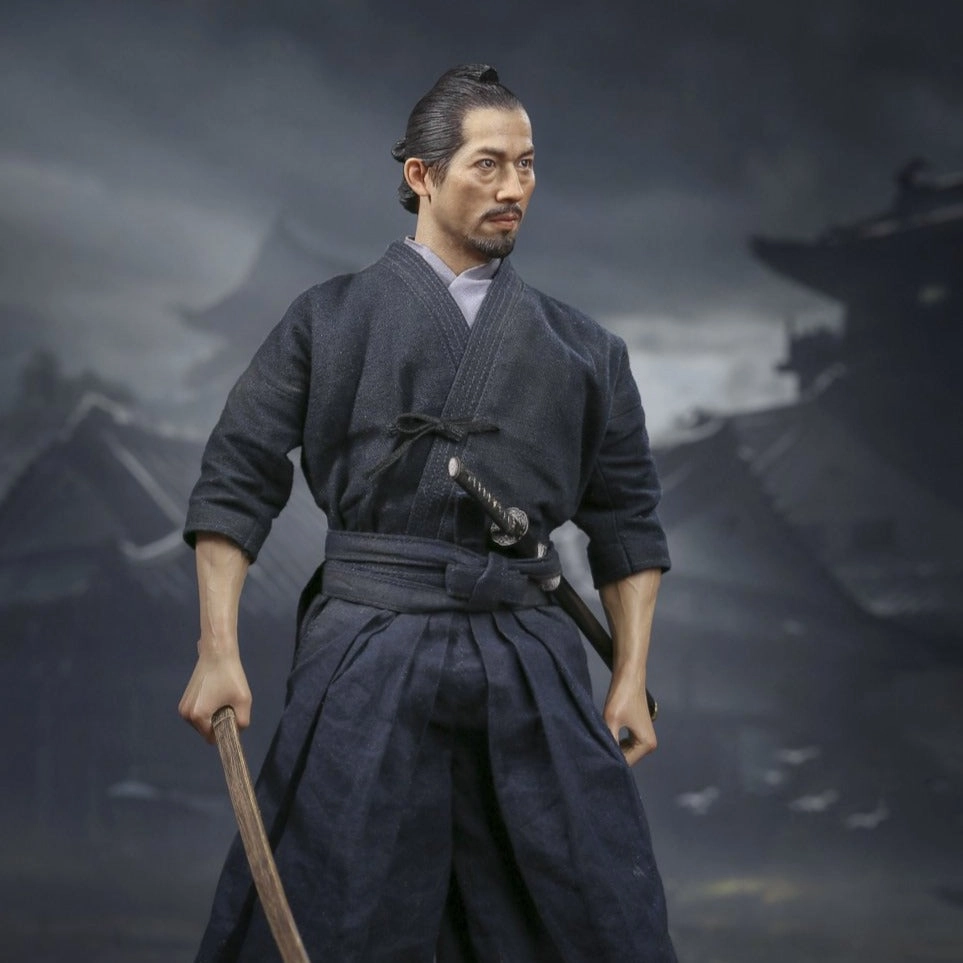 Painted Model POP Toys [POP-EX033] Brave Samurai-UJIO Kendo Version 1/6