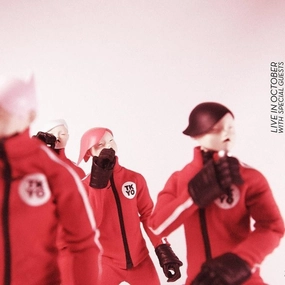 PopBot Tomorrow King Tkyo Red Ver 12" 4 Figure Set Shareable Content Bathroom Accent