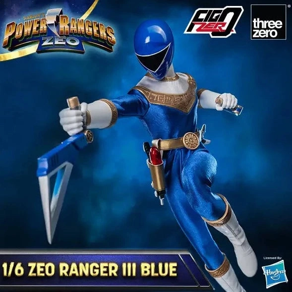 Legendary Status Gaming Figure Power Rangers Zeo FigZero 1/6 Zeo Ranger III Blue