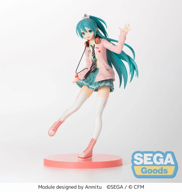 Action Pose Museum Standard Hatsune Miku Project DIVA Arcade Future Tone SPM Figure Hatsune Miku Ribbon Girl