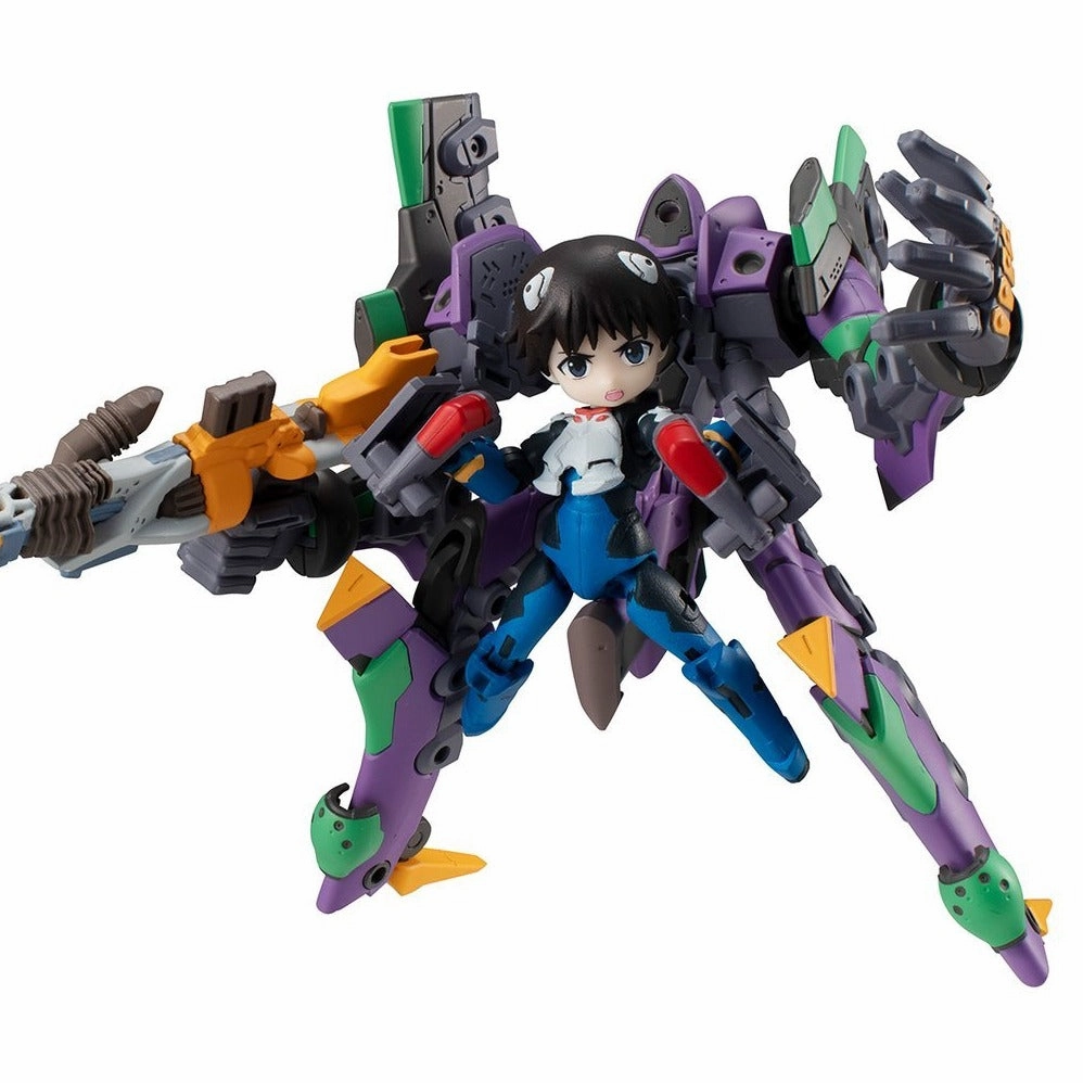 DESKTOP ARMY MEGAHOUSE Evangelion MOVIE Ikari Shinji & Evangelion No. 1 Luxury Gift