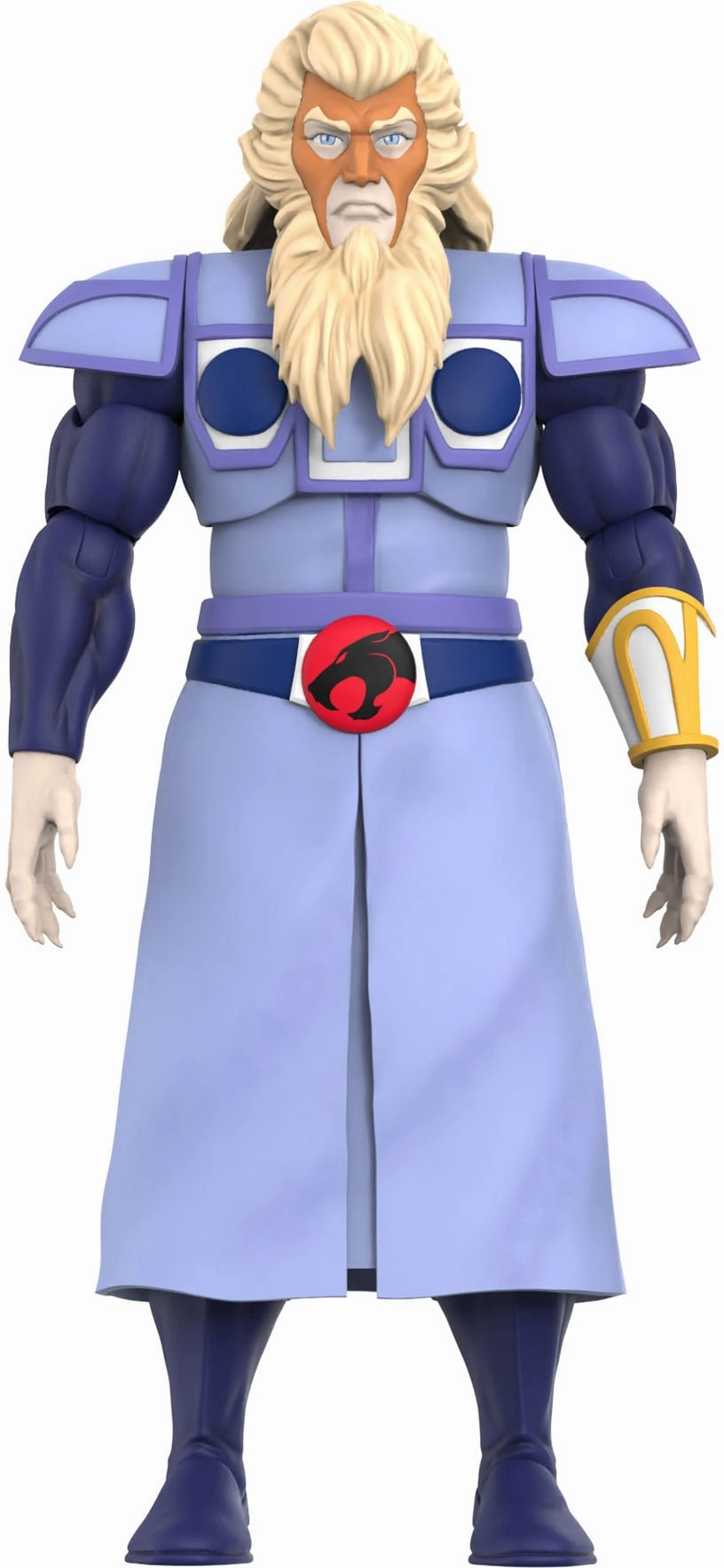 Super7 Thundercats ULTIMATES! Claudus Action Figure Chrome Plated Fine Detail