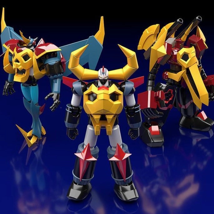 PVC Merchandise Art Goods MODEROID GAIKING LEGEND OF DAIKU-MARYU Gaiking & Raiking & Balking