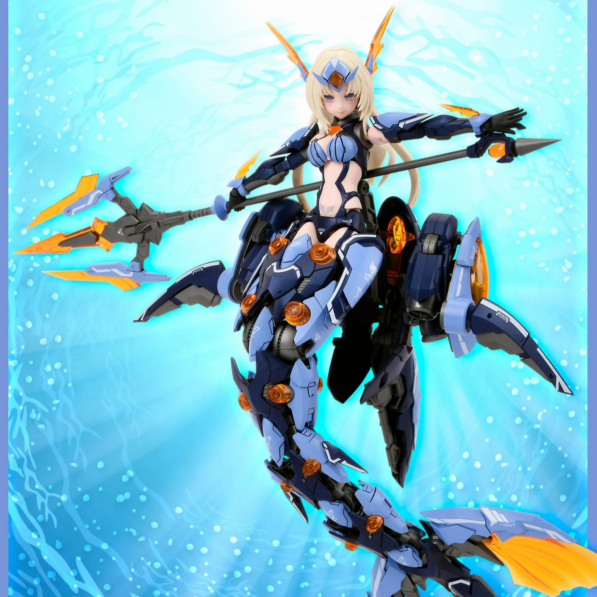 Character Merchandise Nuke Matrix 1/12 Siren Storm Interceptor: Royal Enforcer Model Kit "Cyber Forest [Fantasy Girls]"