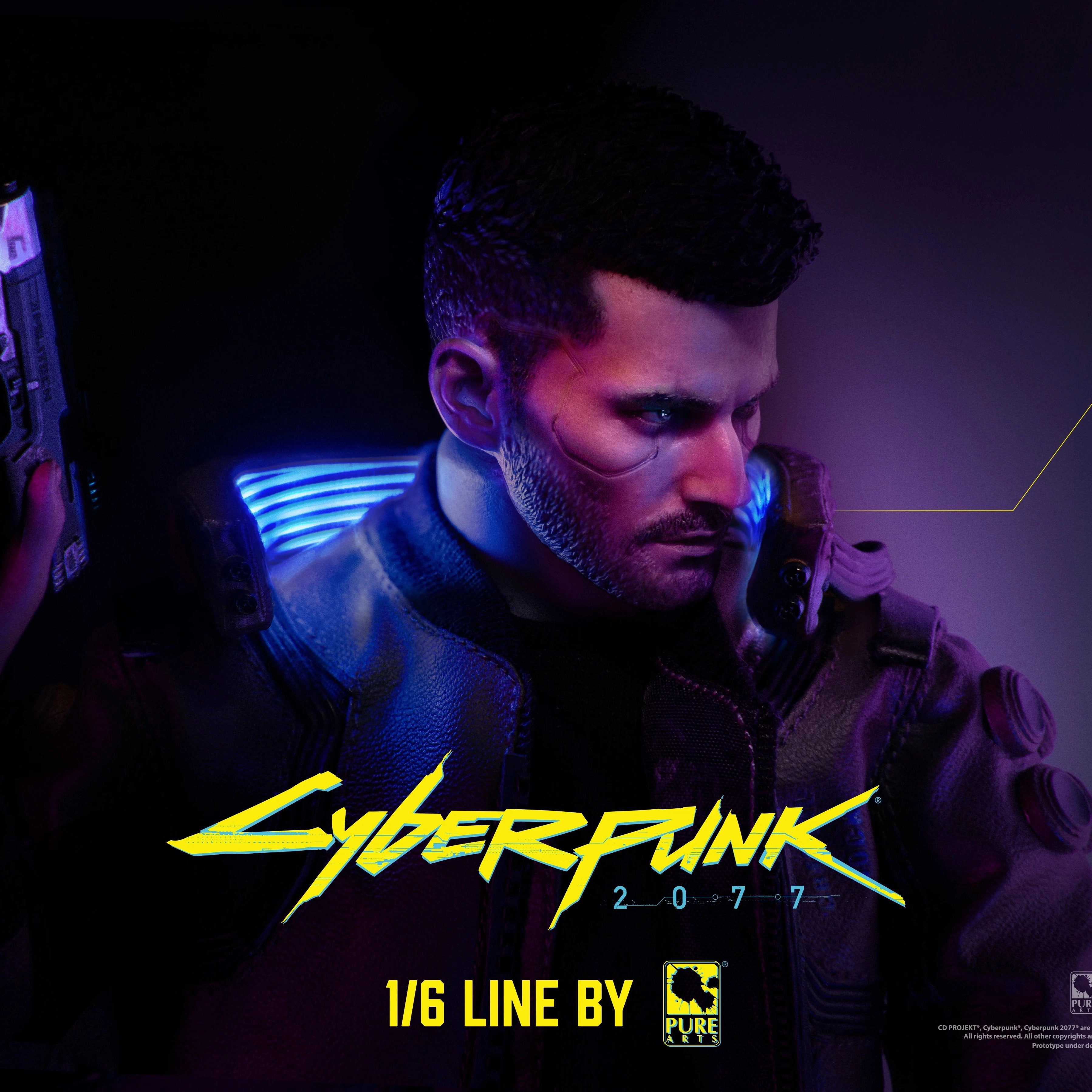 Summer Toy PureArts Cyberpunk 2077: V Male 1/6 Articulated Figurine