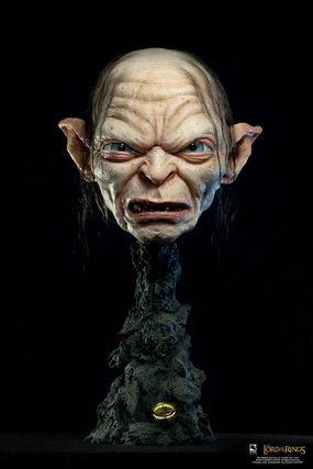 Gift Bundle PUREARTS Gollum Art Mask (Exclusive Edition) - Lord of the Rings - 1/1 Scale Collectible Replica