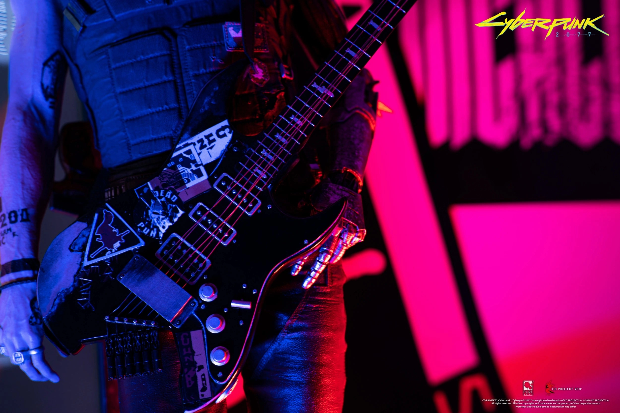 Age Appropriate Therapeutic Hobby PUREARTS Johnny Silverhand (Exclusive) - Cyberpunk 2077 - 1/4 Scale Collectible Statue