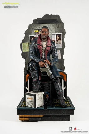 PVC Item Celebrity endorsed PUREARTS Solomon Reed - Cyberpunk 2077: Phantom Liberty - 1/4 Scale Collectible Statue