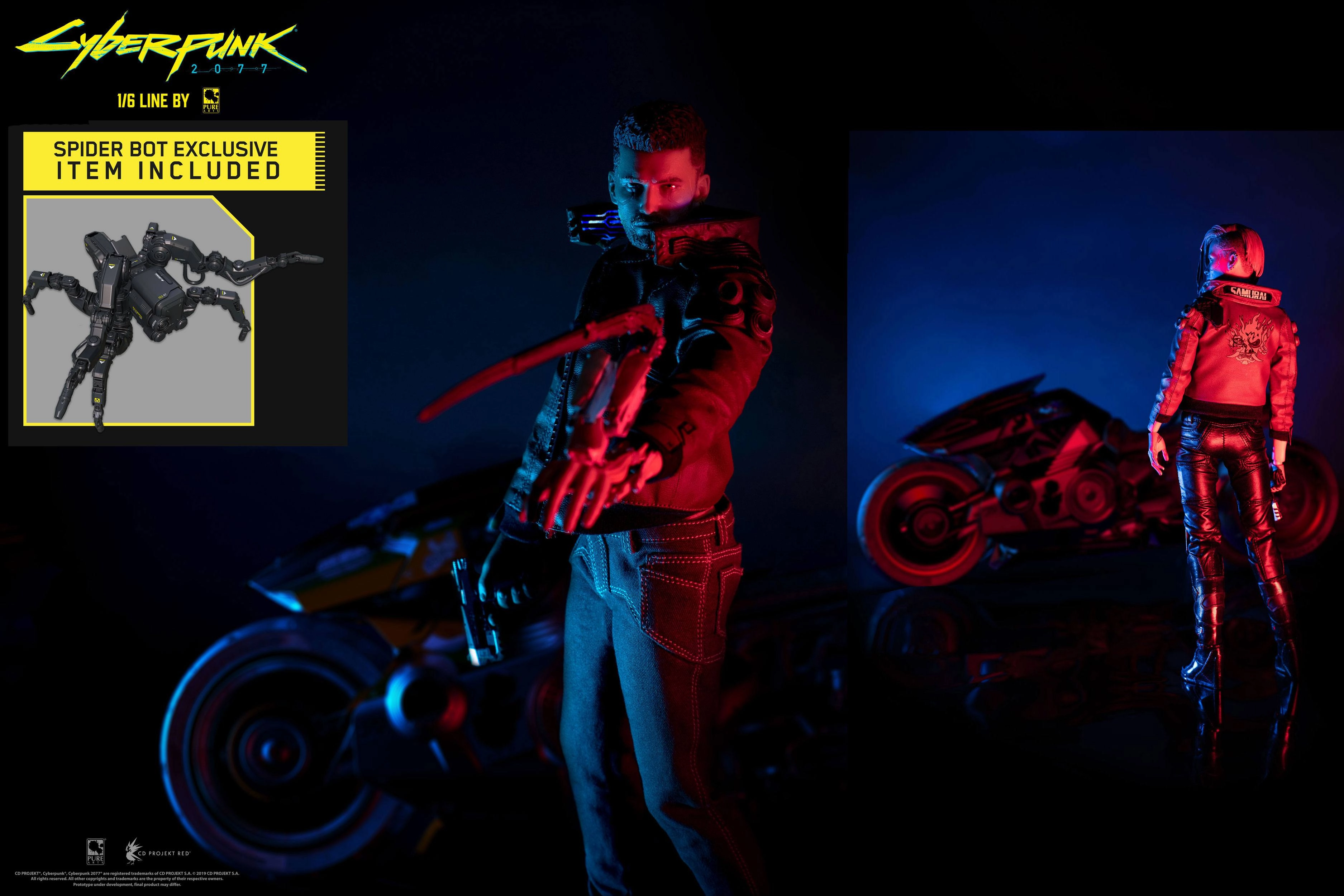 Asian Zen PUREARTS V Male, V Female & Yaiba Kusanagi - Cyberpunk 2077 - 1/6 Scale Collectible Figure Ultimate Set