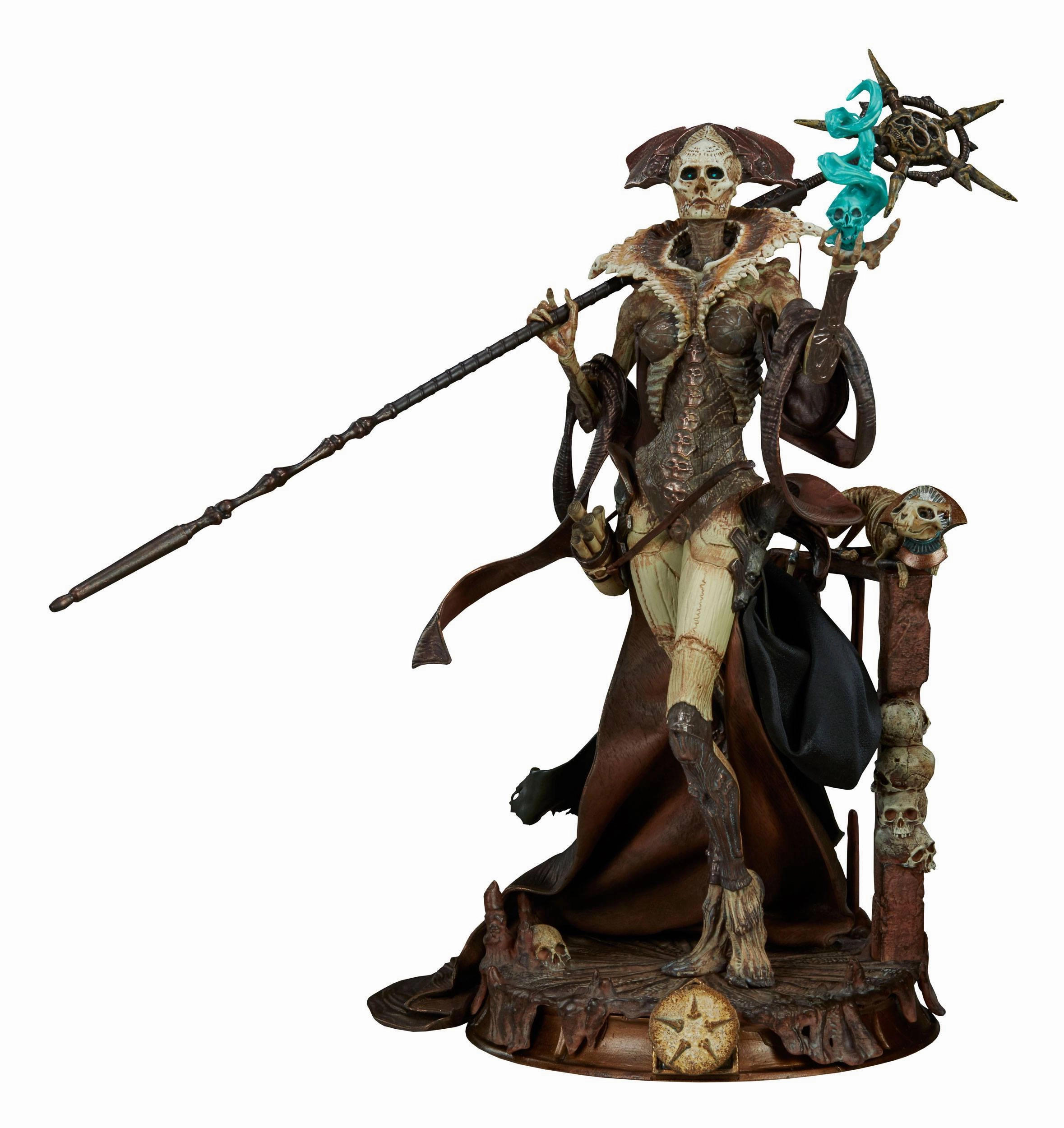 Studio Ghibli Mythology Art PUREARTS Xiall: Osteomancers Vision - Court of the Dead - PVC Collectible Statue