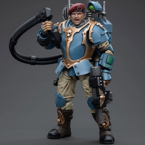 Recognition Gift Collectors Item [Backorder] WARHAMMER 40K Astra Militarum Tempestus Scions Command Squad 55th Kappic Eagles Vox Operator