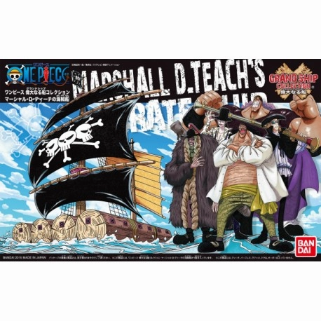 Bandai Hobby Grand Ship Collection - Marshall D Teach's Ship 'One Piece' Augmented reality Film Prop
