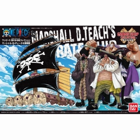 Bandai Hobby Grand Ship Collection - Marshall D Teach's Ship 'One Piece' Augmented reality Film Prop