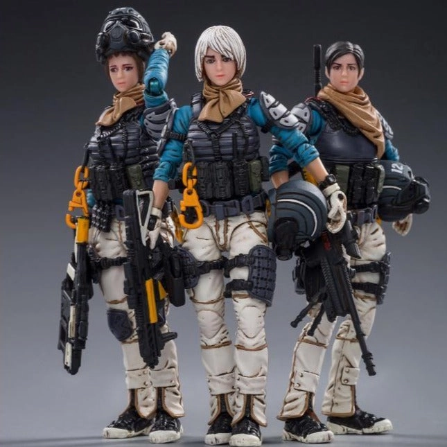 Landmark Replica JOY TOY STARHAWK 12TH PERON PATROL 1/18 FIGURE 3PK