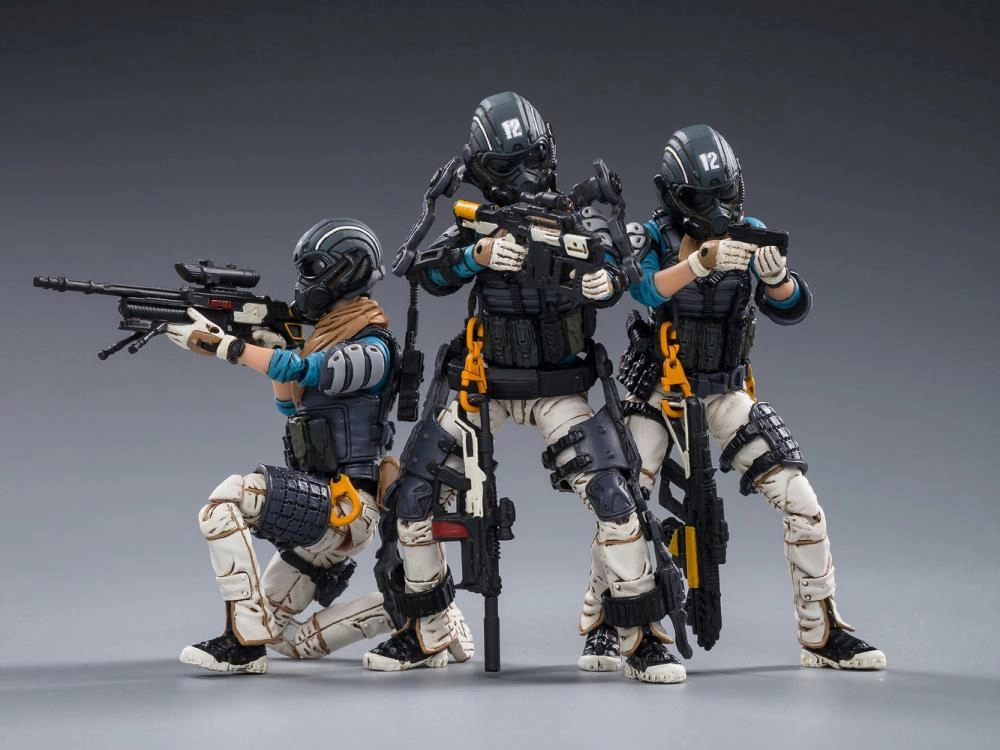 Chibi Creation JOY TOY STARHAWK 12TH PERON PATROL 1/18 FIGURE 3PK