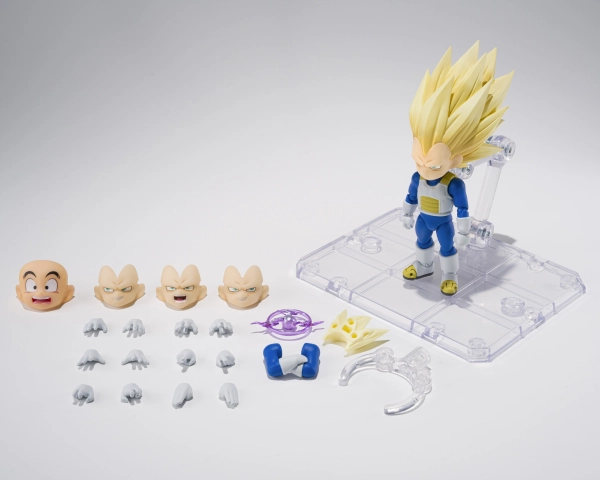 PVC Figure SUPER SAIYAN 3 VEGETA (MINI) "DRAGON BALL DAIMA" S.H.Figuarts