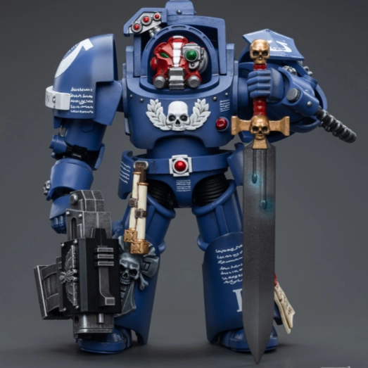 Display Model [Backorder] WARHAMMER 40K Ultramarines Terminators Sergeant Terconon