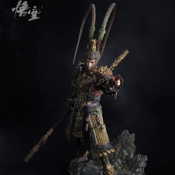 Queen Studios The Black Myth: Wukong Great Sage Armor Set Sixth Scale Collectible Figure Fantasy Collection Flying Pose