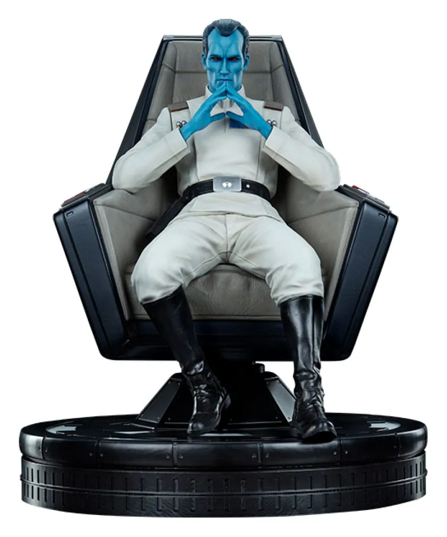 Sideshow Collectibles Star Wars Grand Admiral Thrawn Premium Format 1/4 Statue Series Collection Craft Project