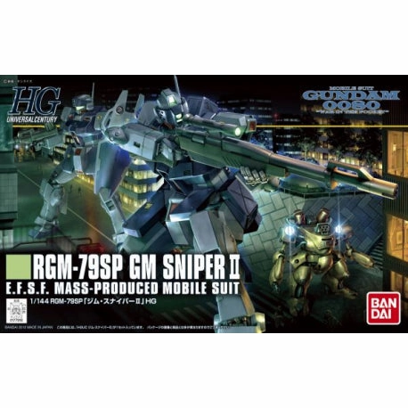 Series Set Science fiction Bandai Hobby HGUC 1/144 #146 GM Sniper II "Gundam 0080" (5059249)