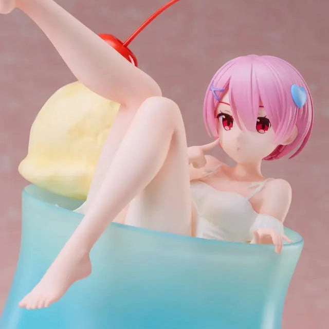 Re:ZERO Starting Life in Another World Ram Cream Soda 1/7 Scale Figure Superhero Art Astronaut Figure