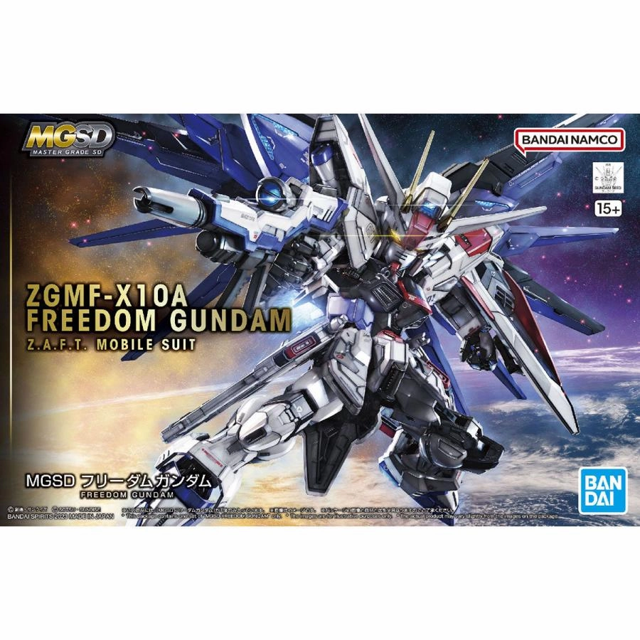 [Backorder] Bandai Hobby MGSD Freedom Gundam (5064257) Chibi Sculpture Wild Animal