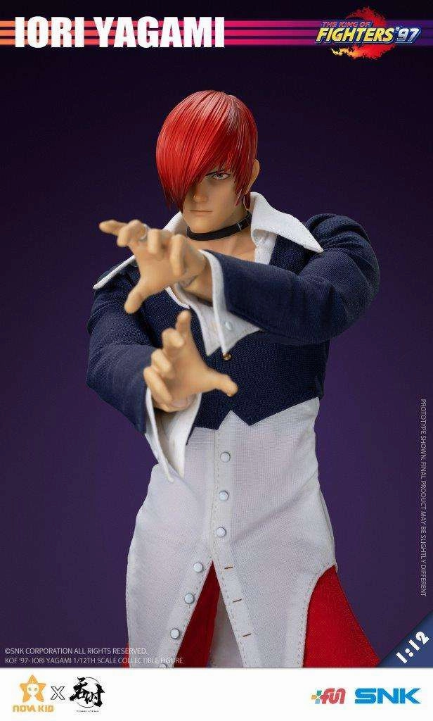 The King of Fighters ??97 Iori Yagami 1/12 Scale Figure Standing Pose