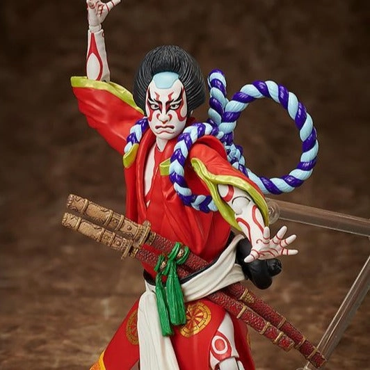 Chibi Statue Figma SP-126 Yoshitsune Senbon Zakura Kitsune Tadanobu