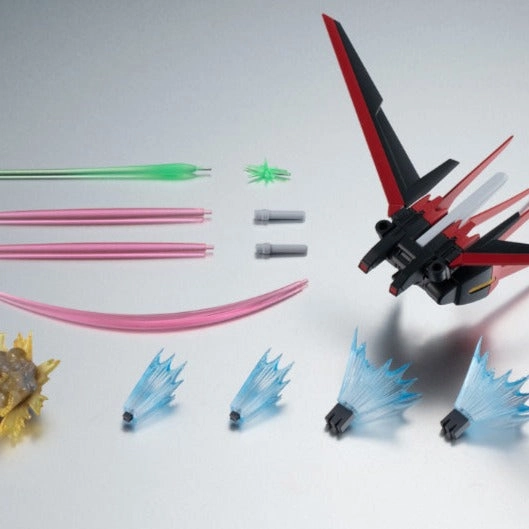 Niche Interest School Project Mobile Suit Gundam Seed Side MS AQM/E-X01 Aile Striker and Option Parts The Robot Spirits Action Figure