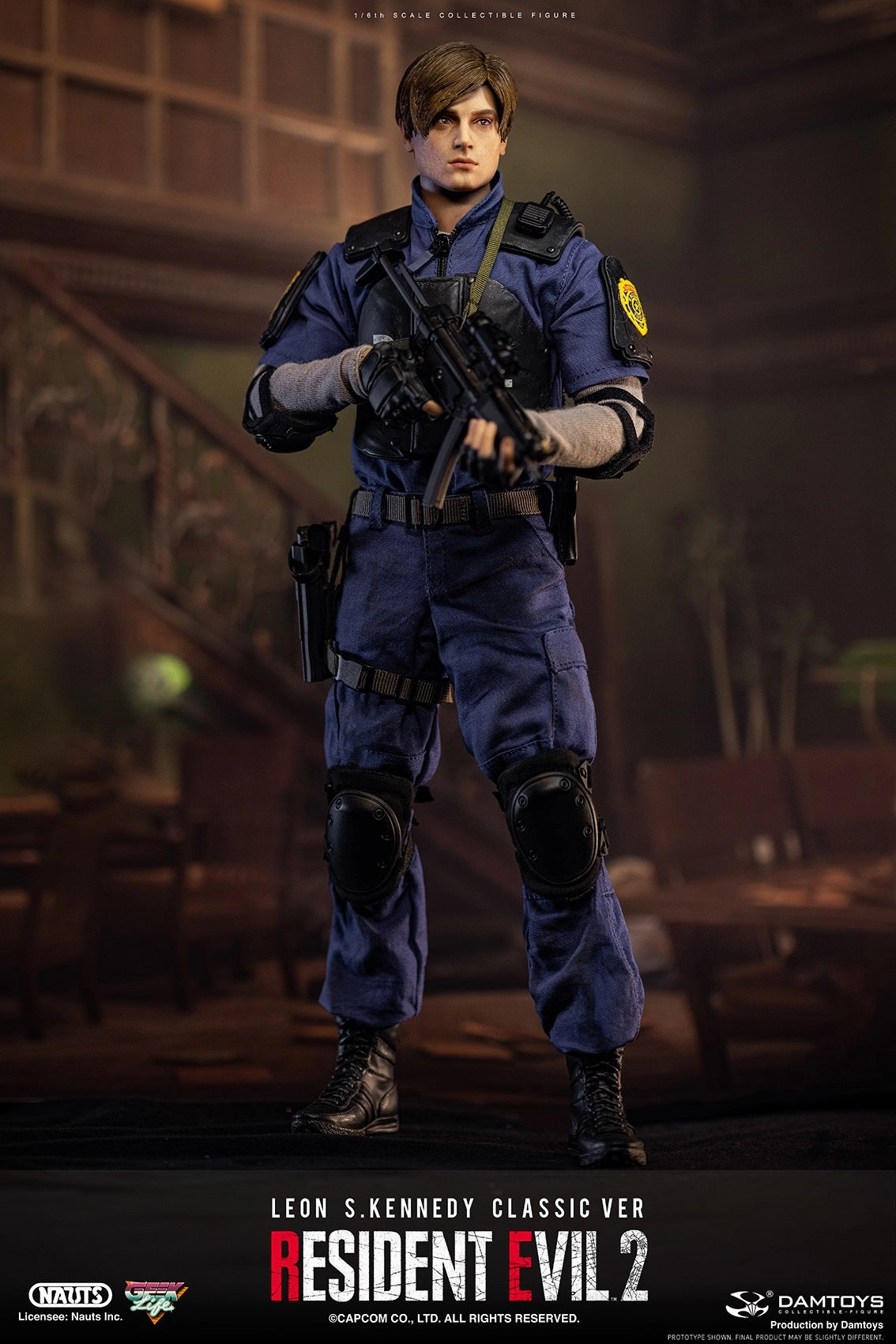 Geek Culture Marvel Hero Resident Evil 2 Leon S. Kennedy Classic Version 1/6 DMS037