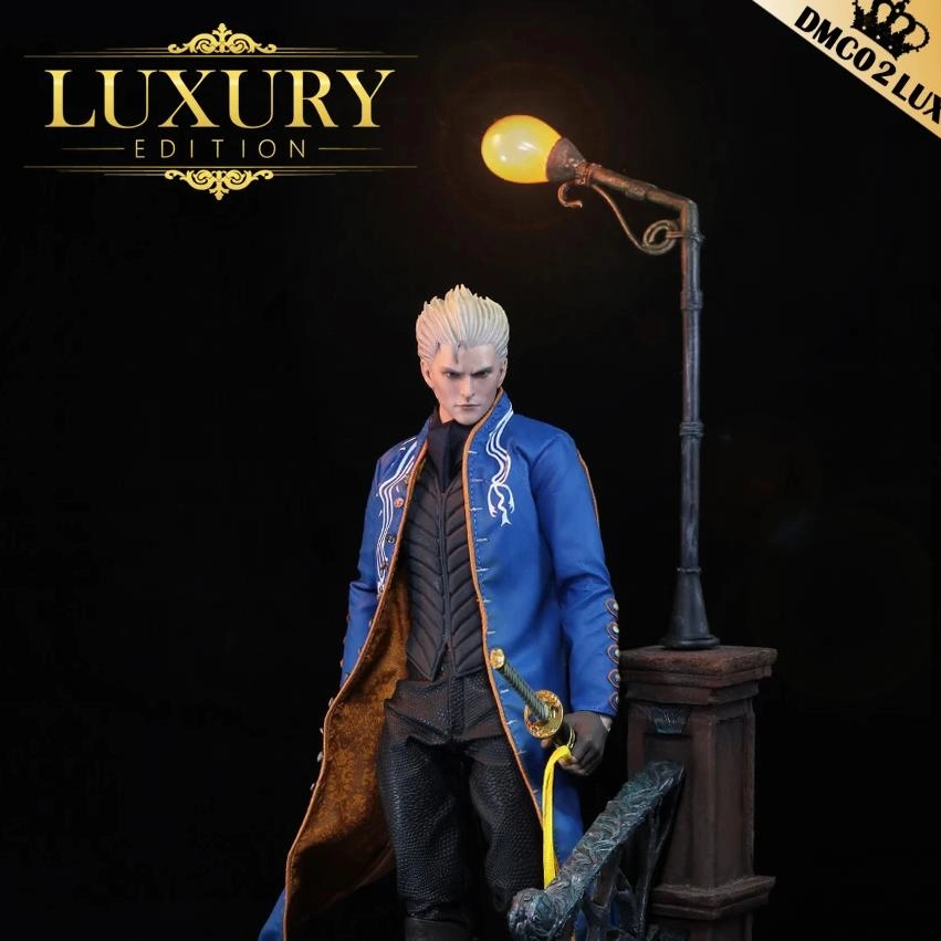 Gold Leaf Literary Figure Asmus Toys DMC002LUX Devil May Cry III Vergil LUXURY EDITION 1/6 Scale