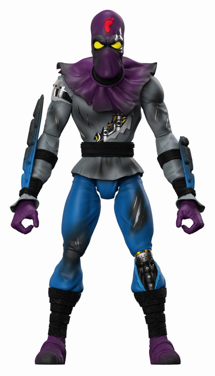 Branded Product Super7 Teenage Mutant Ninja Turtles ULTIMATES! Foot Soldier (Battle Damaged) Action Figure