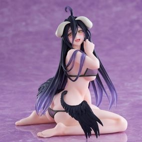 Designer Figure Gaming Unit Overlord Desktop Cute Figure - Albedo (Swimsuit Ver.) Renewal Edition
