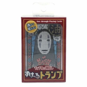 Transparent Playing Cards "Spirited Away Magic Seemingly Invisible" Anime Toy