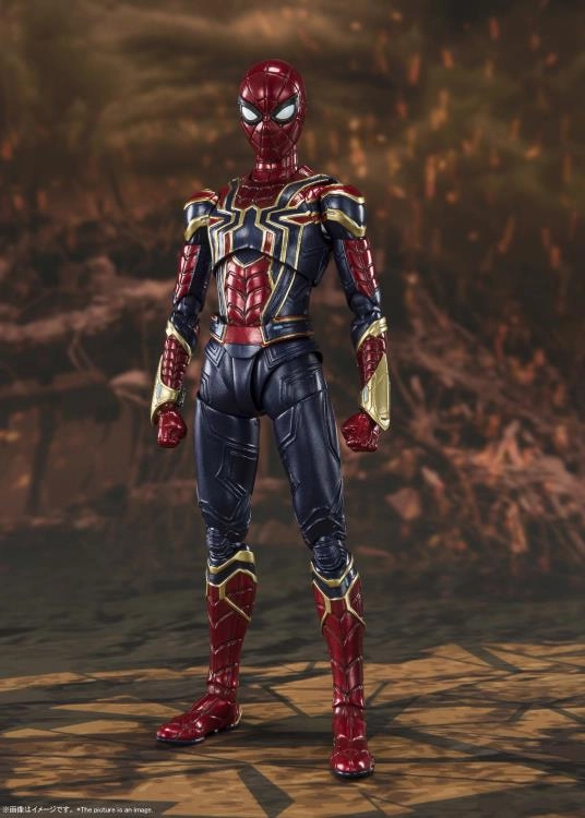 Toy Figurine S.H.FIGUARTS AVENGERS ENDGAME FINAL BATTLE IRON SPIDER