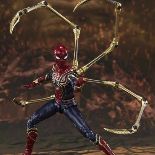 Superhero Article S.H.FIGUARTS AVENGERS ENDGAME FINAL BATTLE IRON SPIDER