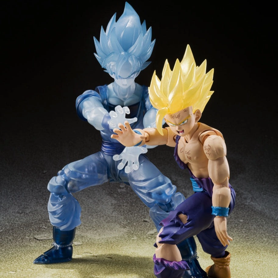 S.H.Figuarts SUPER SAIYAN SON GOKU & SUPER SAIYAN SON GOHAN Exclusive Edition Miniature Model