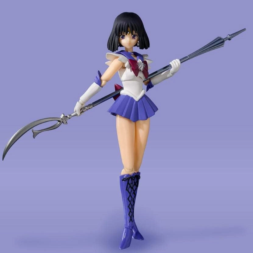 Sailor Saturn -Animation Color Edition- "Pretty Guardian Sailor Moon S" S.H.Figuarts Decorative Object Cute Figure