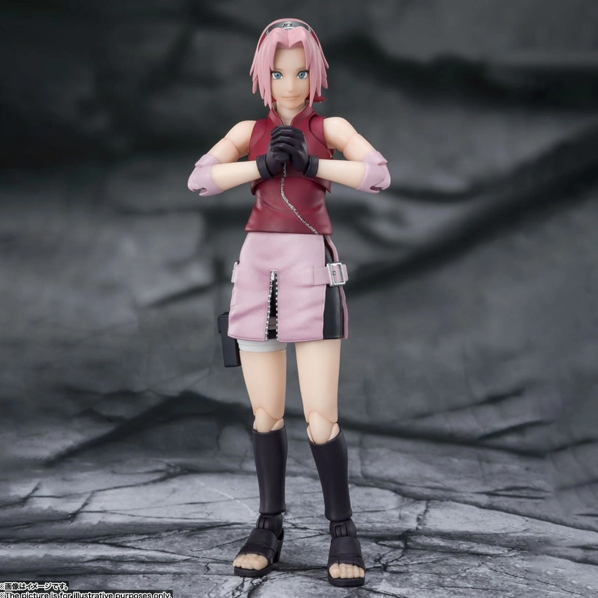 Sakura Haruno -Inheritor of Tsunade's indominable will- "Naruto -Shippuden-" S.H.Figuarts Miniature Merchandise Collectors Item