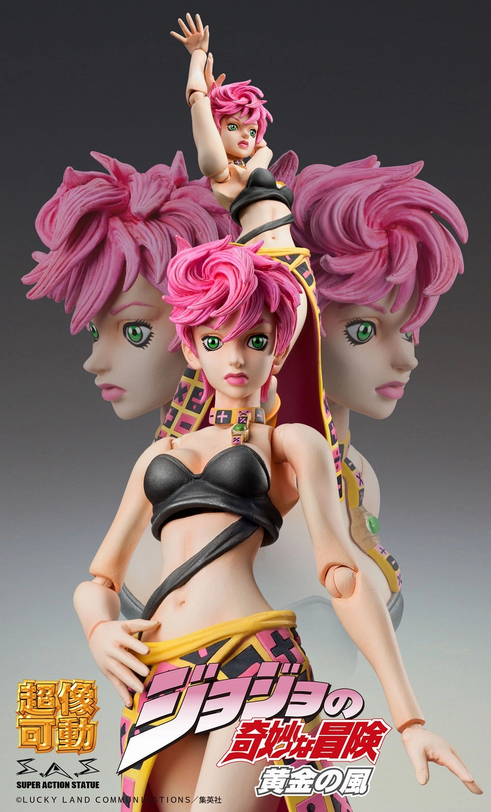 Narrative Display Porcelain Doll JOJO'S BIZARRE ADVENTURE Part5 Golden Wind MEDICOS Chozokado??Trish Una??