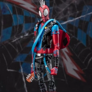 Fantasy Hobby Art Sculpture Spider-Punk "Spider-Man Across the Spider-Verse)" S.H.Figuarts