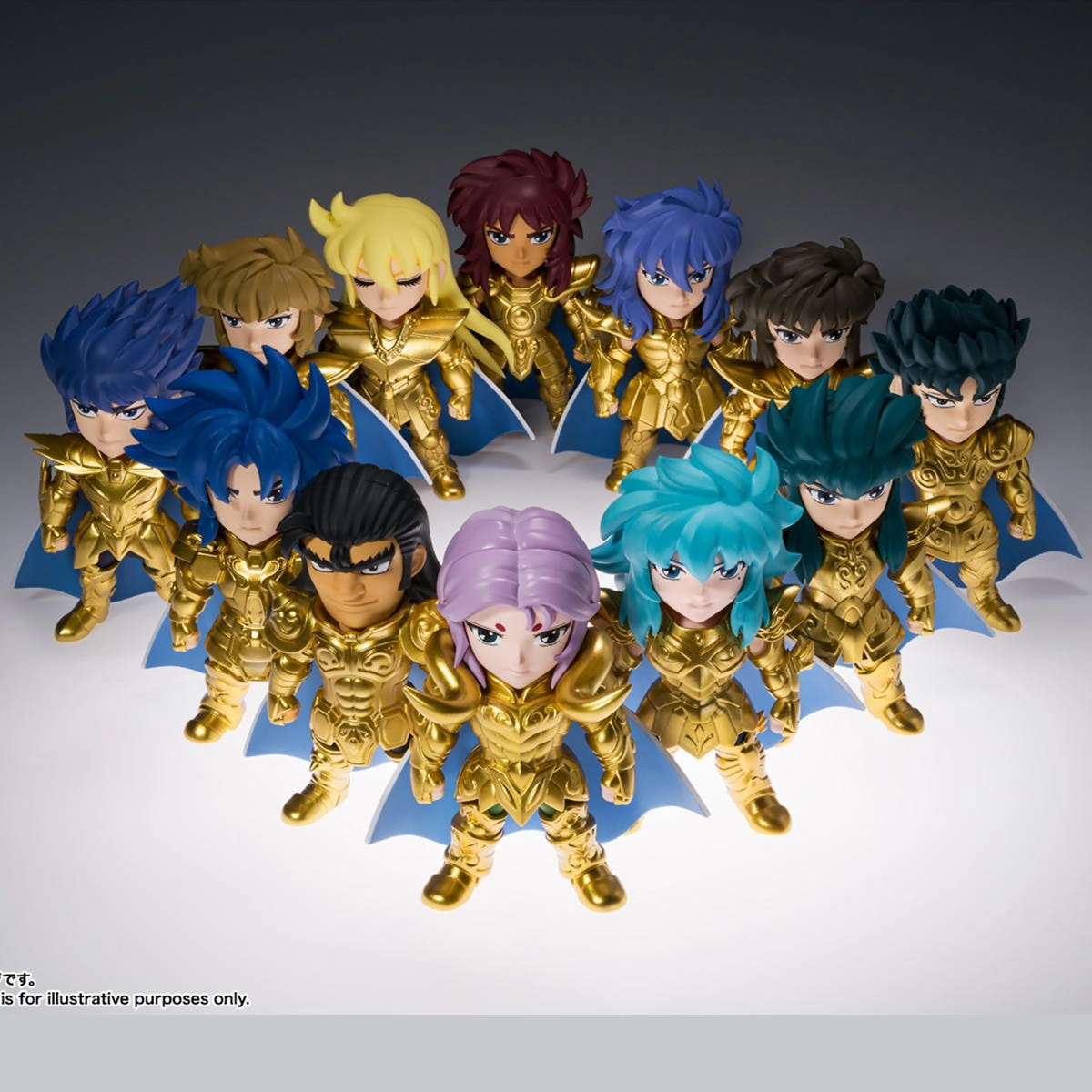 Book Character SAINT SEIYA ARTlized -The Supreme Gold Saints Assemble!- "Saint Seiya" TAMASHII NATIONS BOX
