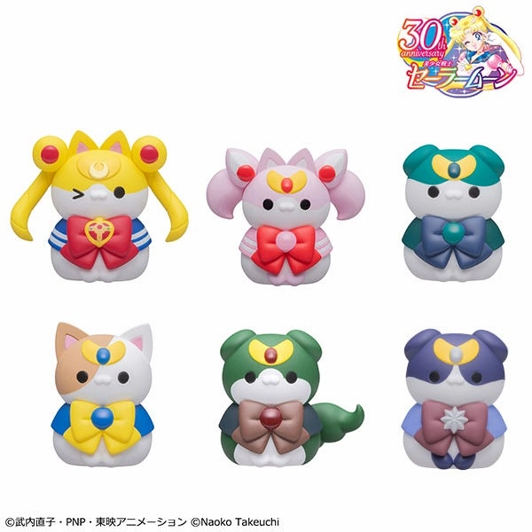 Sailor Mewn (Vol 2.) "Pretty Guardian Sailor Moon", Megahouse Mega Cat Project (Each) Dedicated Collector Imaginary Play