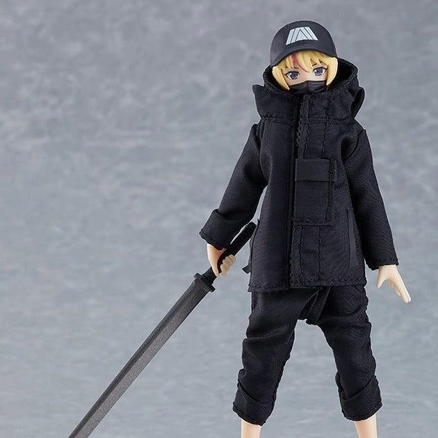 524 figma Styles figma Female Body (Yuki) with Techwear Outfit Plastic Model